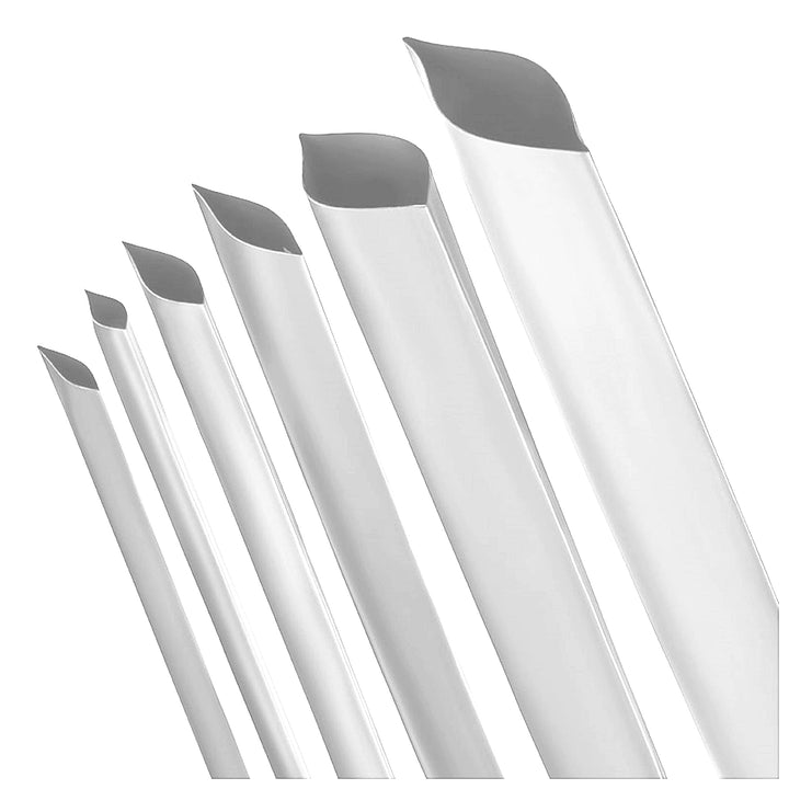ISOLATECH Schrumpfschlauch Meterware weiss ohne Kleber Ø 20mm 25 Meter Schrumpfverhältnis 2:1 Set Po
