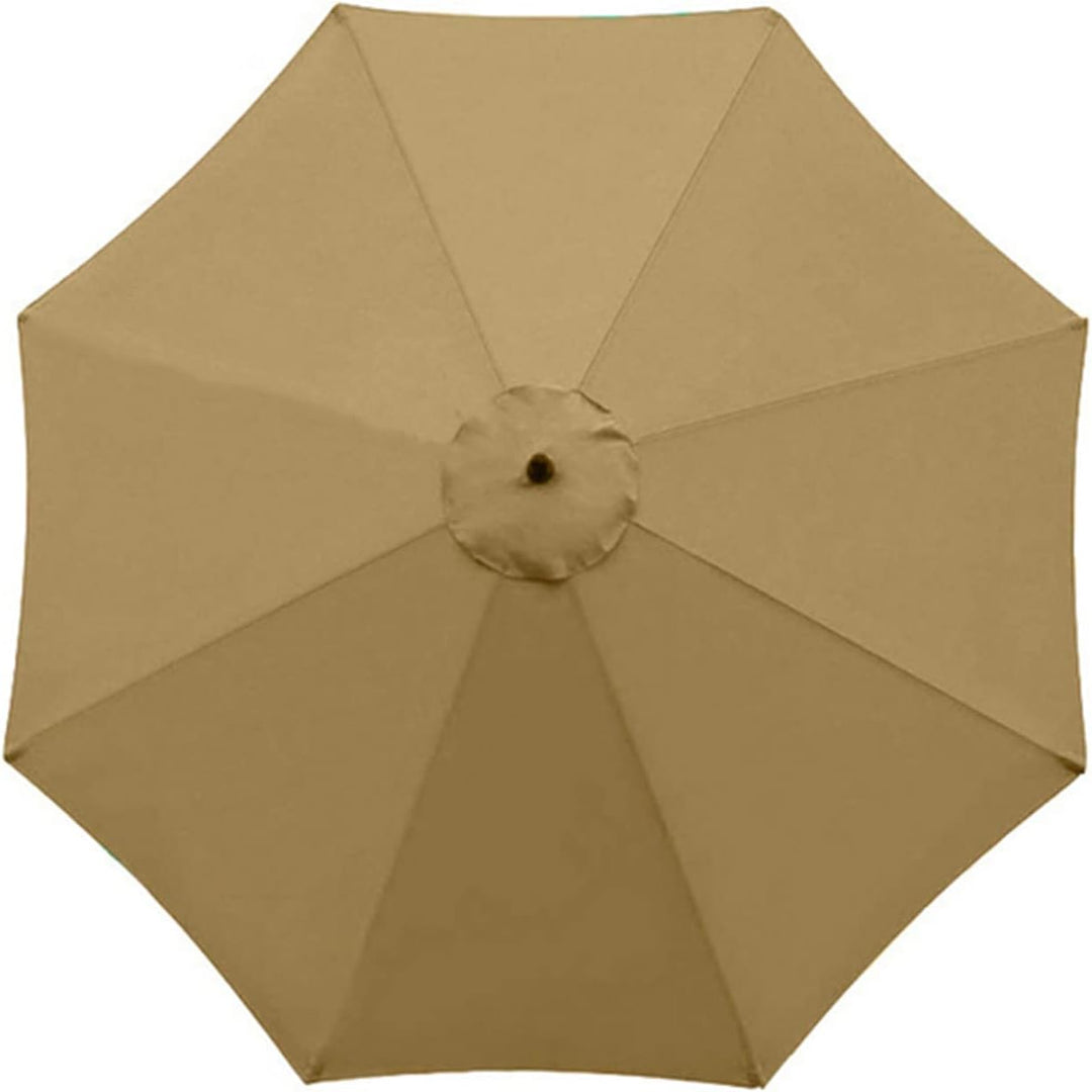 kyaoayo Ersatz-Regenschirmstoff, Sonnenschirm-Ersatzabdeckung, Anti-Ultraviolett-Überdachungsabdecku