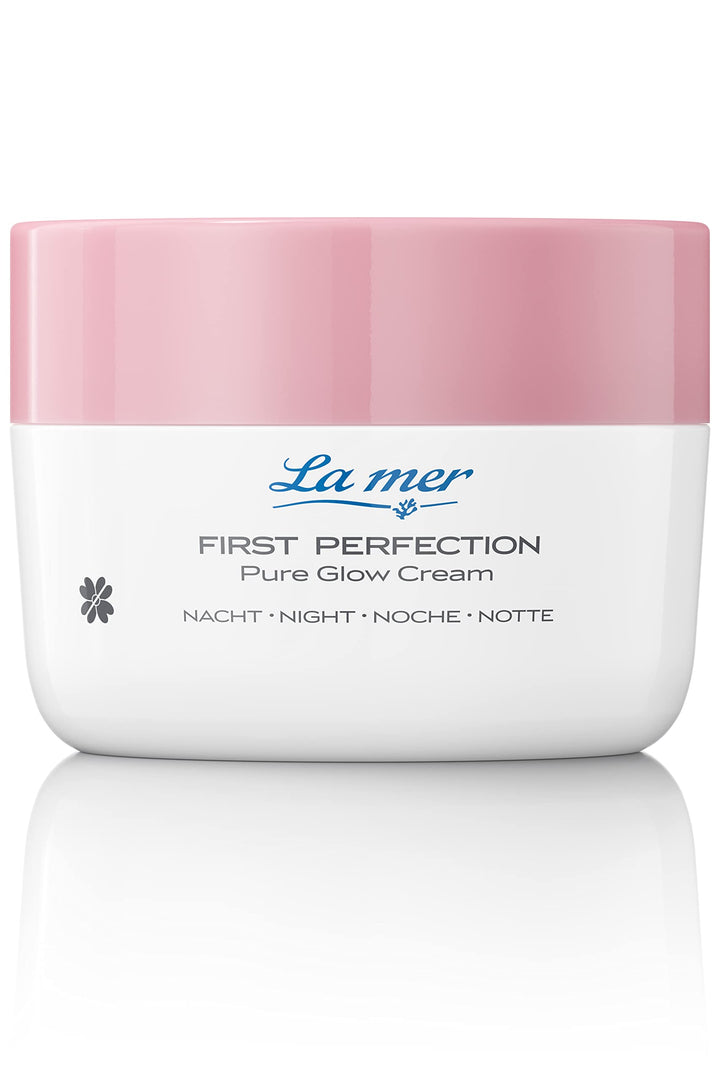 La mer First Perfection Pure Glow Cream Nacht - Regenerierende Nachtcreme - Anti Aging Wirkung - Feu