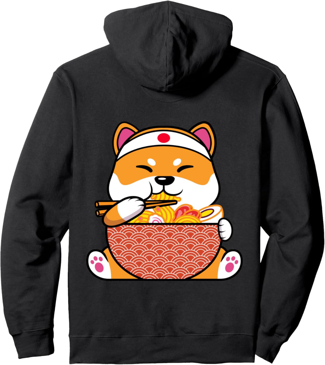 Anime merch|Kawaii stuff|Shiba inu|Anime gifts for teen girl Pullover Hoodie
