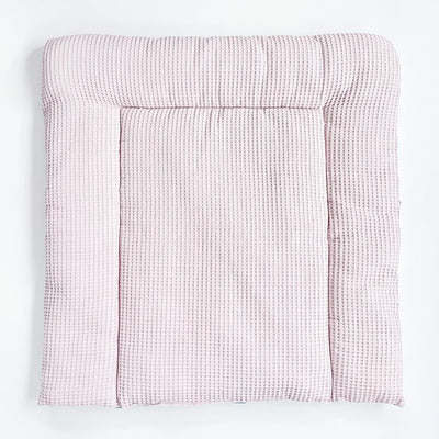 BABEES Wickelauflage Wickelunterlage 75x75 cm 100% Baumwolle Mädchen Junge Baby Kinder zweiseitig (M