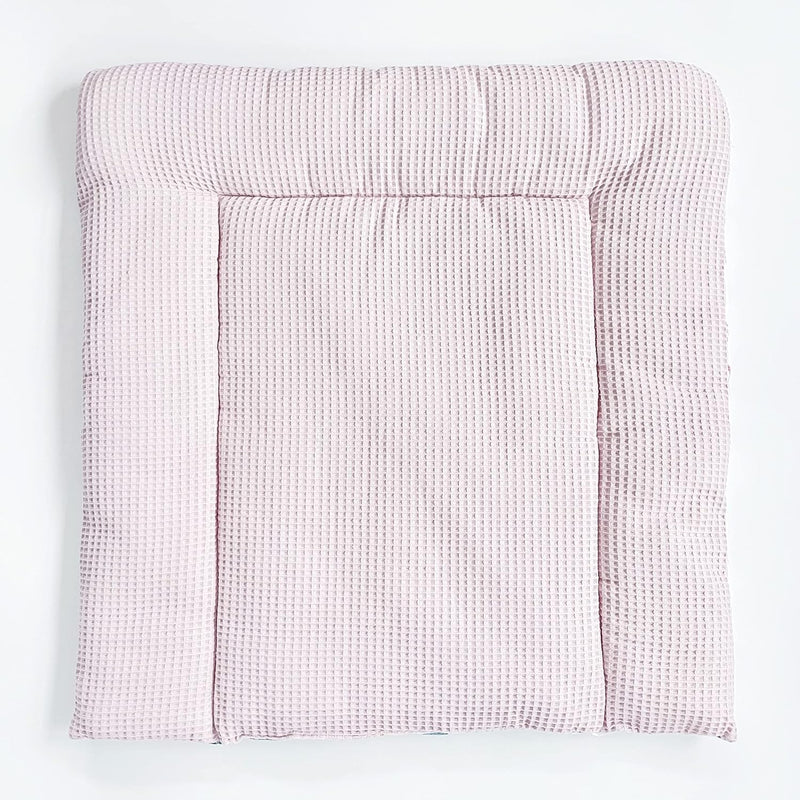 BABEES Wickelauflage Wickelunterlage 75x75 cm 100% Baumwolle Mädchen Junge Baby Kinder zweiseitig (M