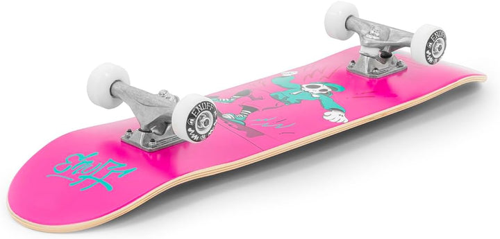 Enuff Skateboards Skully Mini Skateboard 7.25 rose, 7.25 rose