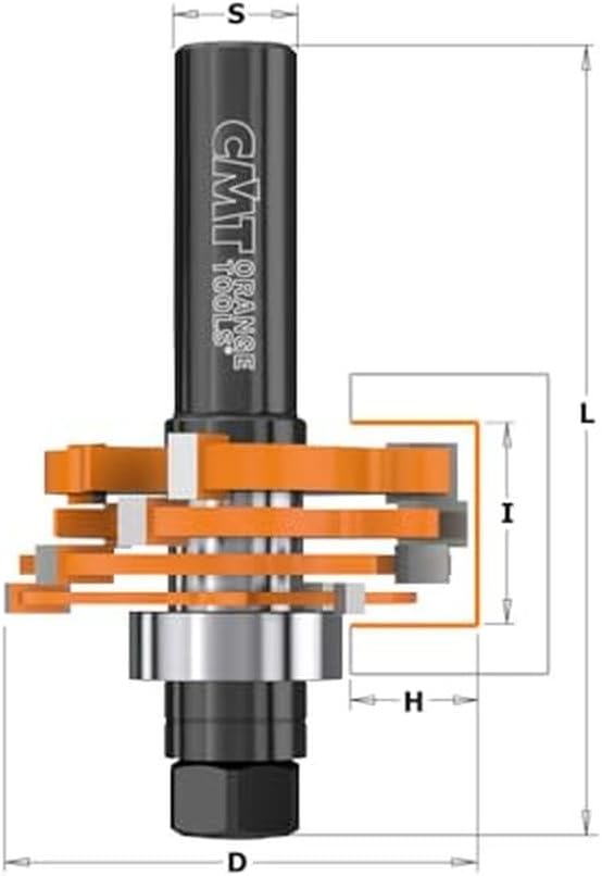 CMT Orange Tools 900.506.11 – Erdbeeren Set Z3 HW S 12 D 47.6 mit Rodam.