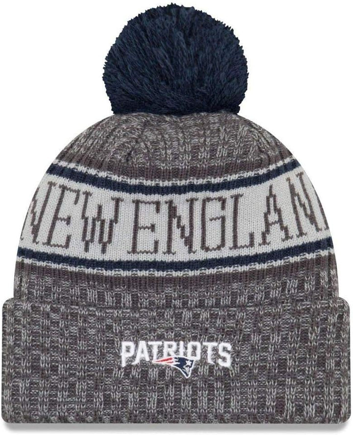 New Era NFL Sideline Graphite Mütze - New England Patriots