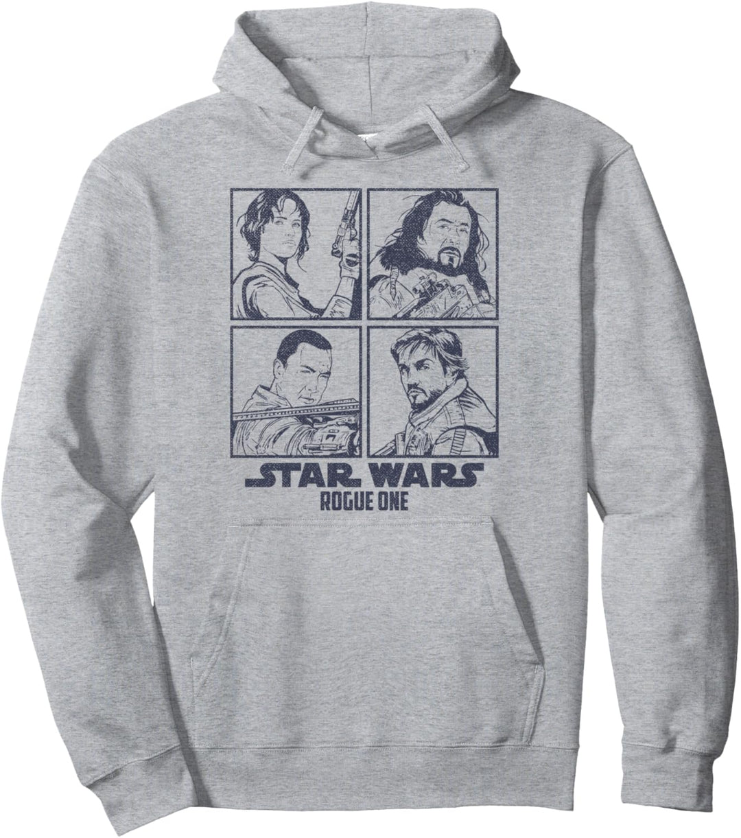Star Wars Rogue One Rebel 4-Square Pullover Hoodie