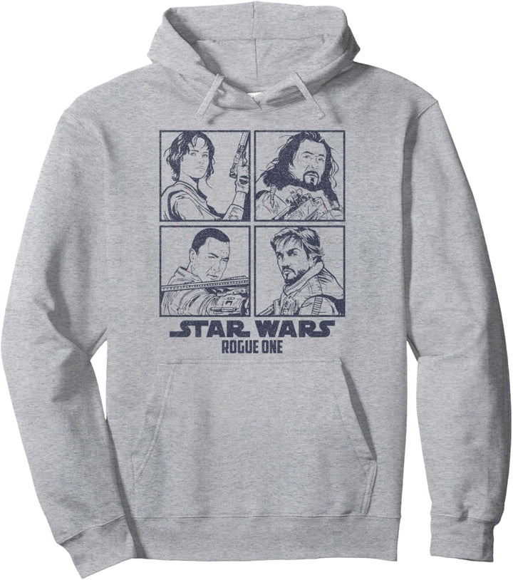 Star Wars Rogue One Rebel 4-Square Pullover Hoodie