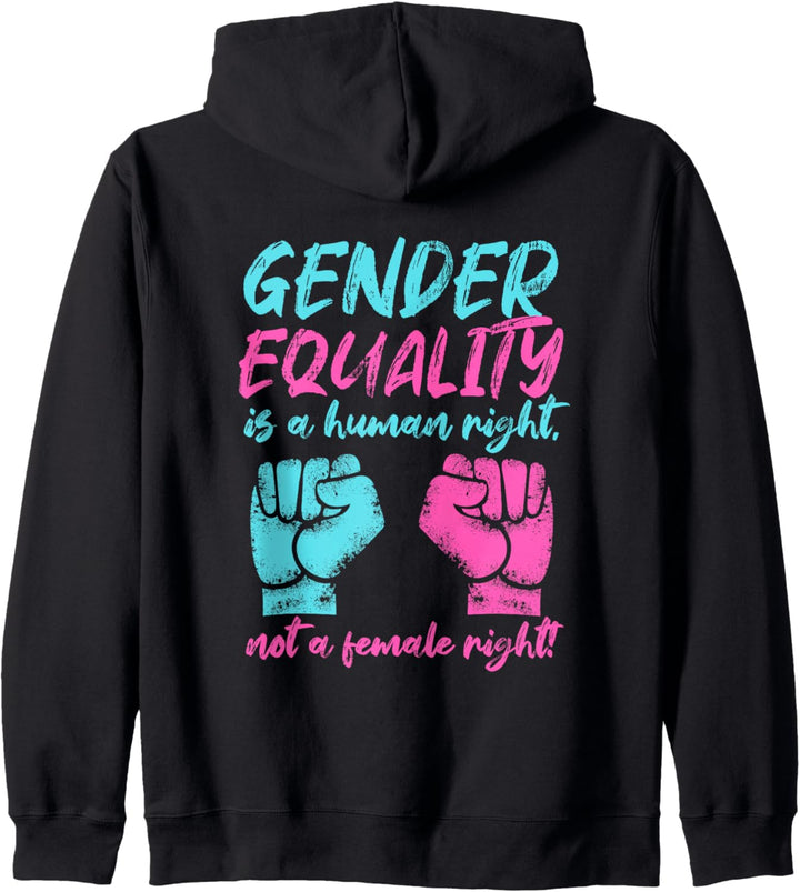 Gender Equality and Equal Rights Damenrechte Kapuzenjacke