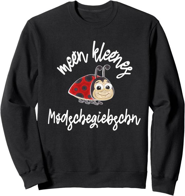 sächsisch Marienkäfer, ostdeutsch Modschegiebchen Sachsen Sweatshirt