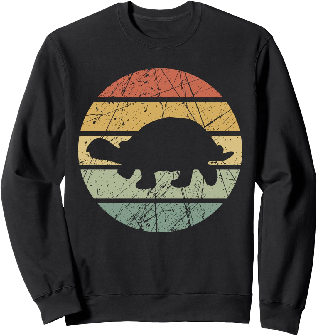 Schildkröte Meeresschildkröte Wasserschildkröte Retro Sweatshirt