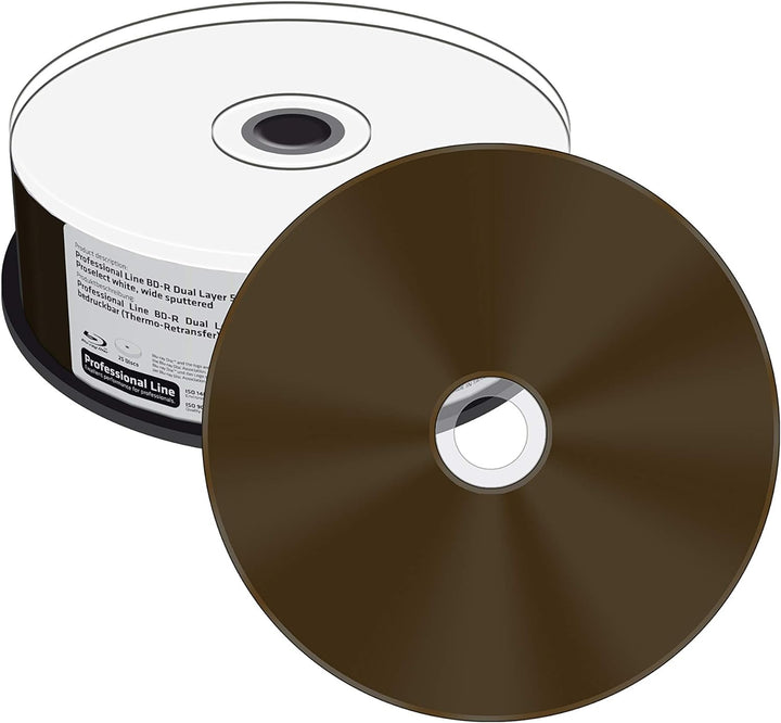 Professional Line BD-R Dual Layer 50GB 6X Speed, Thermo Retransfer Fullsurface Printable, Proselect