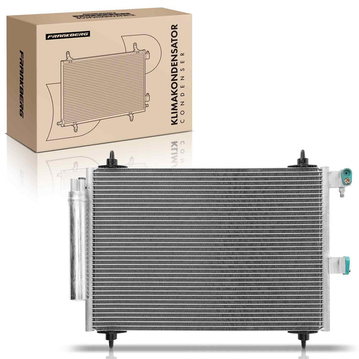 Frankberg 1x Kondensator Klimaanlage Kompatibel mit Berlingo/Berlingo First MPV GFK GJK MF 1.1L-2.0L