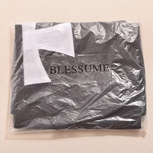 BLESSUME Mittelalter Ritter Kostüm Hospitaller Karneval LARP Cospaly, Schwarz Cloak mit Weisses Kreu