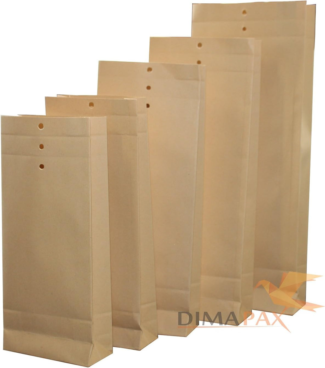 MUSTERBEUTEL 140 x 345 x 50 mm Gr.5-250 Stück dimapax