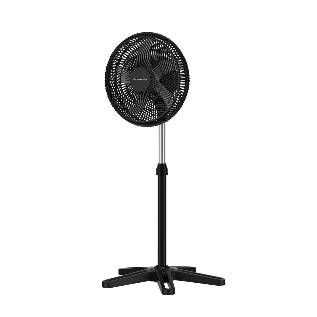 Rowenta Turbo Essential Standventilator, Schwarz, VU3110F3 51 db/ 3 Geschwindigkeitsstufen Schwarz,