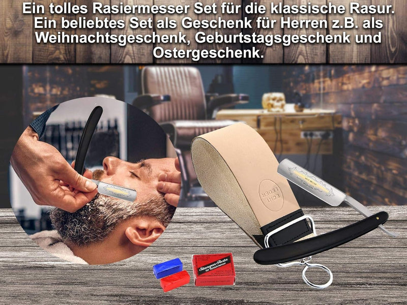 Rasiermesser Set mit Schleifpaste aus Solingen