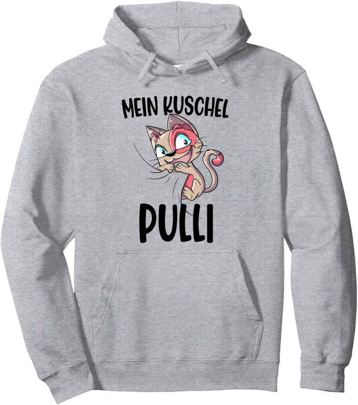 Katze Mein Kuschel Pulli Pullover Hoodie