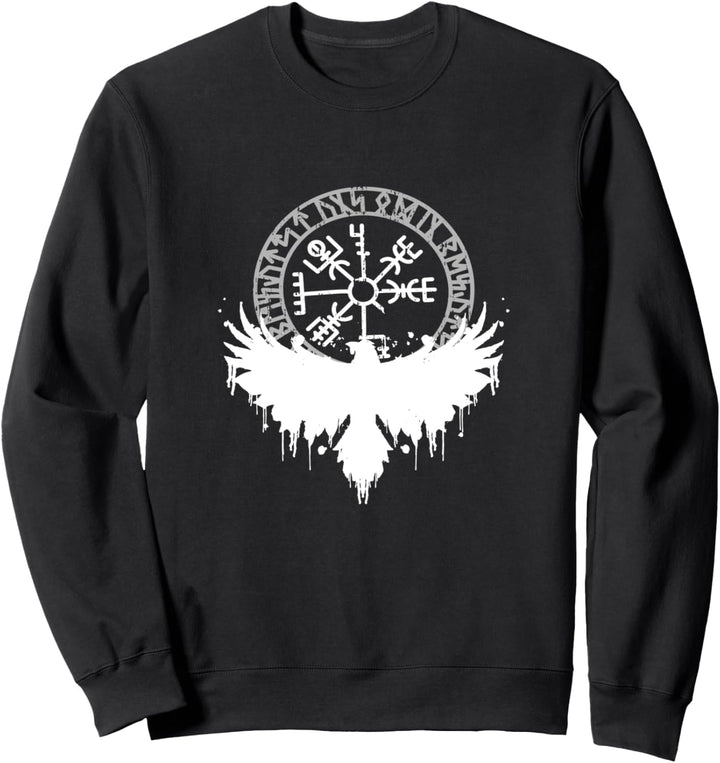 Rabe Wikinger Krieger Nordmänner Sweatshirt