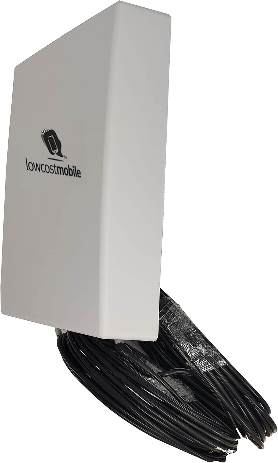 LowcostMobile PAN5G-MIMO-2021 700/800/900/1800/2100/2600/3500 MHz 2 x 5m schwarz Antenne 4G 5G SMA K