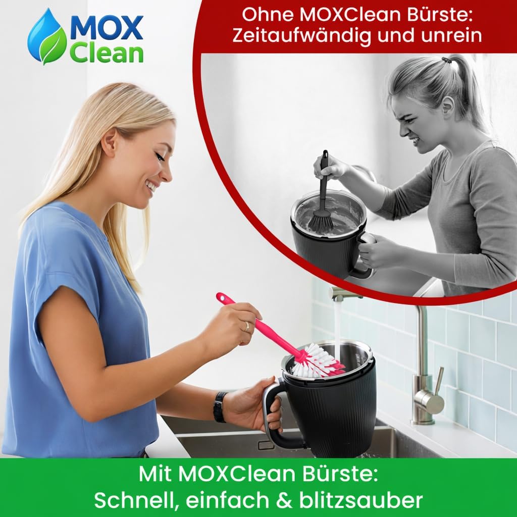Premium Universal Reinigungsbürste kompatibel für Thermomix TM7,TM6,TM5&Bosch Küchenmaschine, Note 1