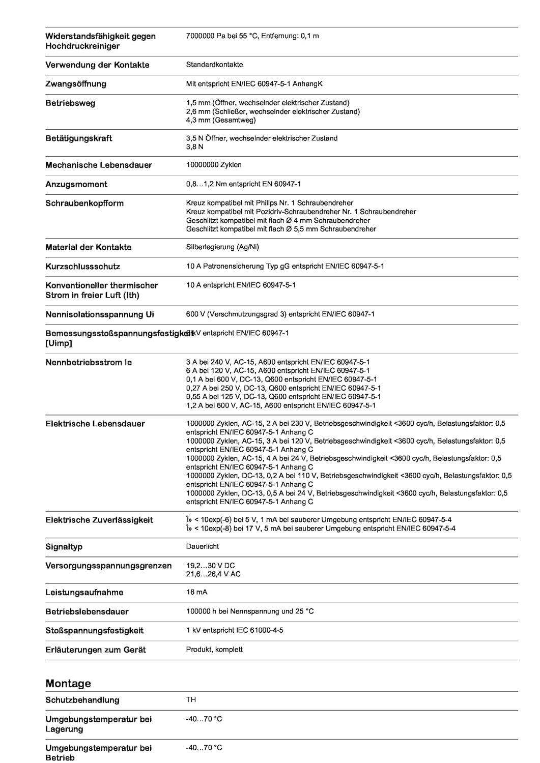 Schneider Electric | XB5AW31B5 - Leuchtdrucktaster, weiss, flach, 1S+1Ö, tastend, 24V AC/DC, LED wei