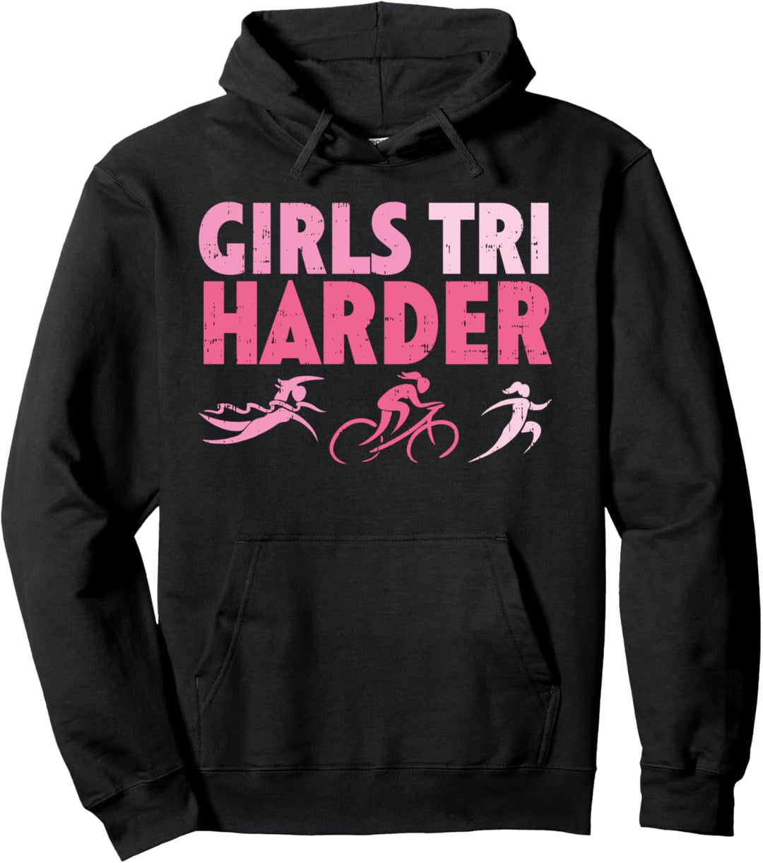 Triathlon Geschenk für einen Triathleten Pullover Hoodie