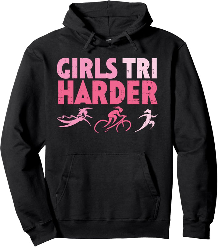 Triathlon Geschenk für einen Triathleten Pullover Hoodie