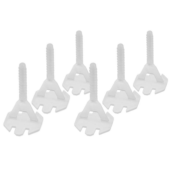Lantelme® Gewindelaschen Fliesen Nivelliersystem 1mm, 1,5mm, 2mm, 3mm Fugenbreite für Fliesen von 3