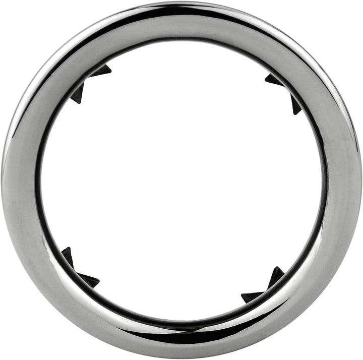 L&amp;P A298 2 Auspuffblenden Auspuffblende Edelstahl spiegel poliert Plug&amp;Play Chrom Endrohrblenden End