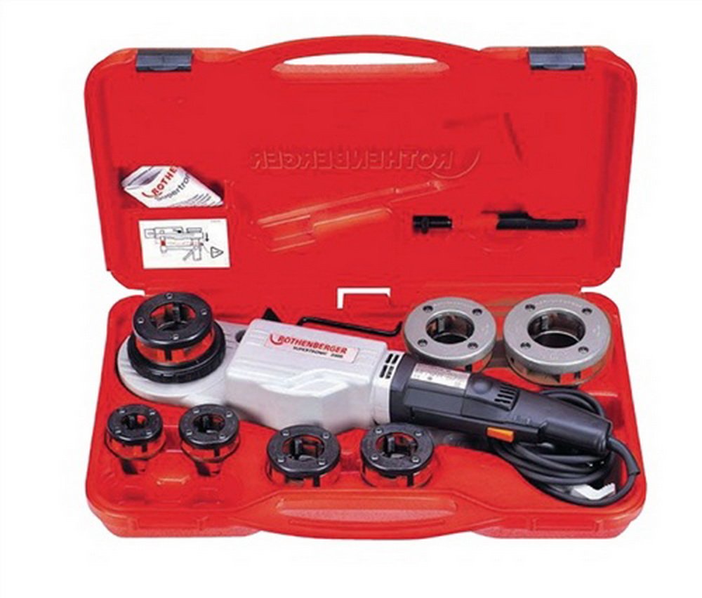 ROTHENBERGER Supertronic 2000 Nr. 71256 Gewindeschneidkluppe Gewinde schneiden