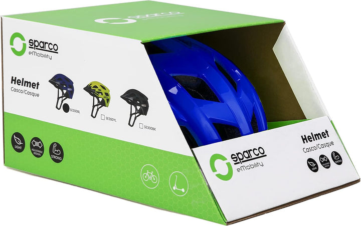 Sparco eMobility SE300 Sporthelm BLAU, BLAU