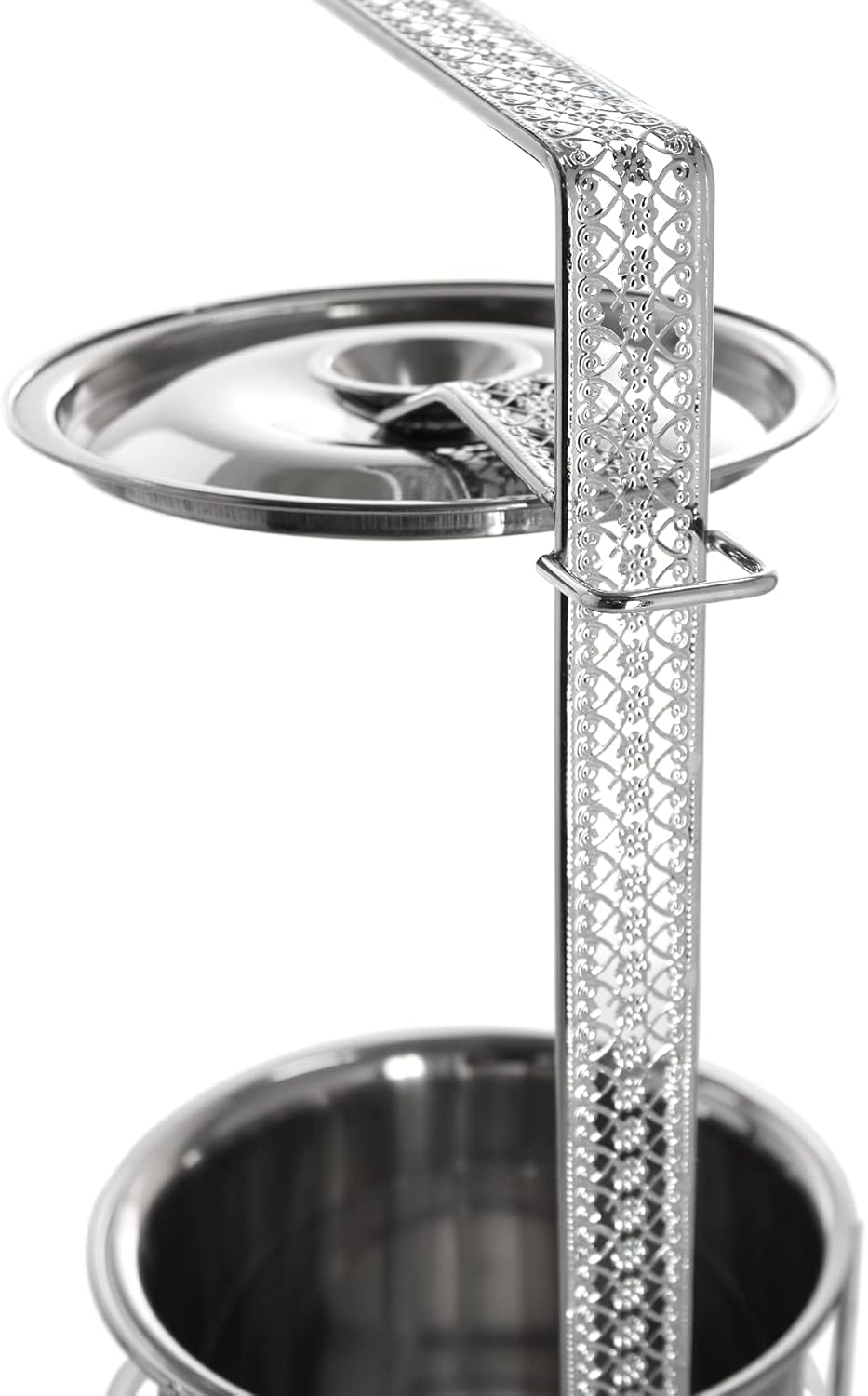 Kohlekorb Gross mit Zangen- und Deckelhalter
