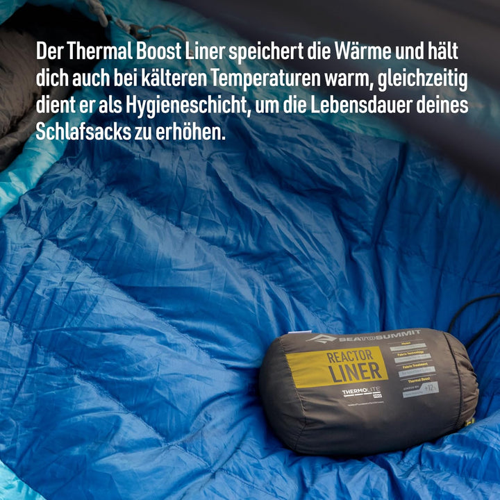 Sea to Summit Reactor Isolierte Schlafsackeinlage Standard Standard (85 x 31,5), Standard Standard (