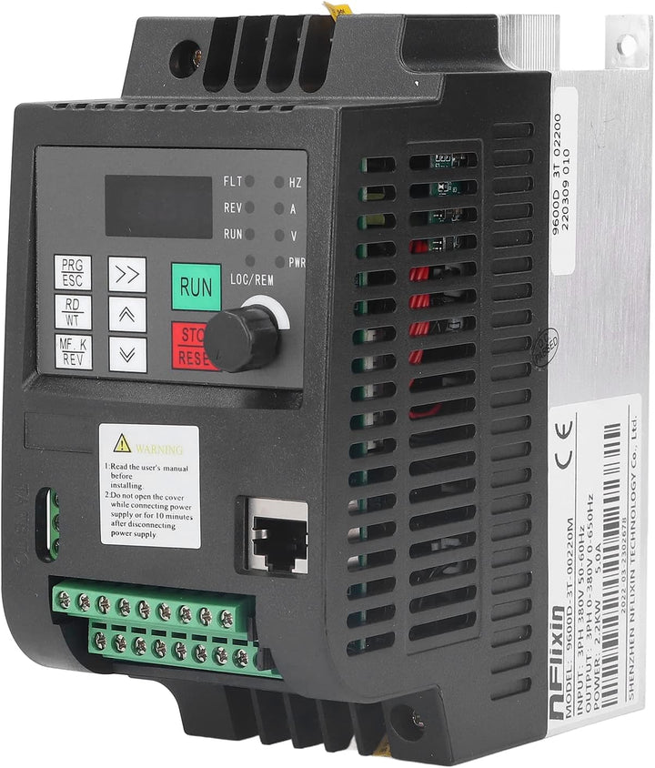 Fockety Variabler Frequenzantrieb, 2,2 kW 380 V 50-60 Hz Eingang 0-650 Hz Ausgang, 3-Phasen-Ausgang