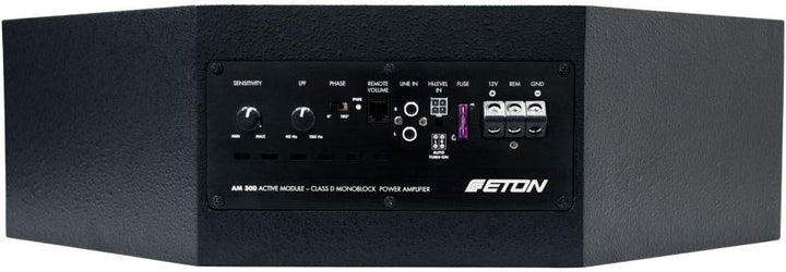 Eton RES10A - Aktiver Reserverad Subwoofer mit Strom Anschluss Kabel Kit 6qmm² - Subwoofer für Reser