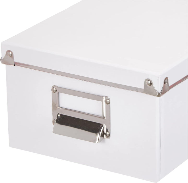Zeller 17951 Boxen-Set, 5-tlg., Pappe, weiss, 1 - Pack, Weiss