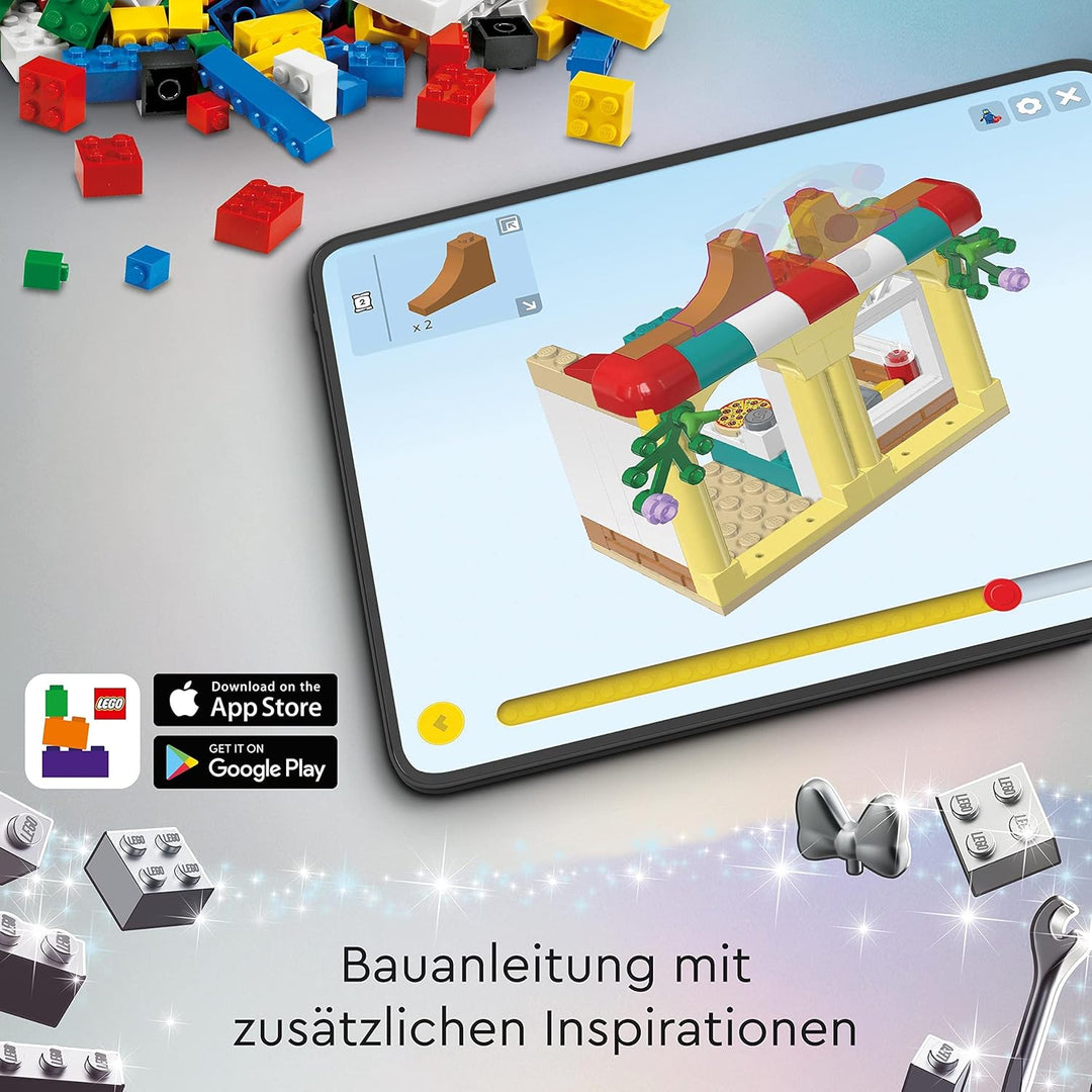 LEGO 43221 | Disney 100 Jahre Disney Zeichentrickikonen, Bastelset und DIY Set als Wandkunst und Sch