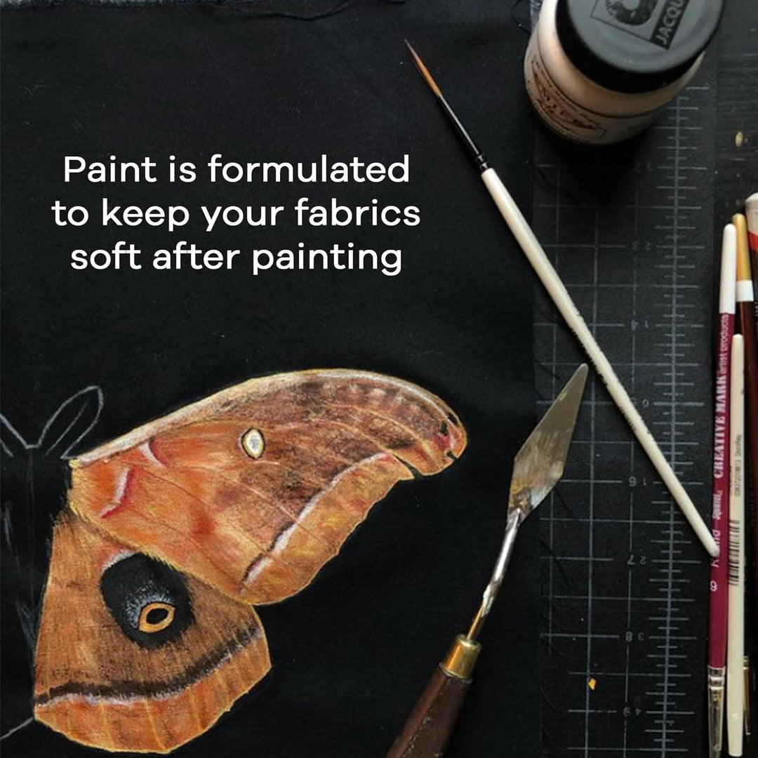 Jacquard Products Stoffmalfarbe, 64 ml, primäre und sekundäre Farben, Acryl, Mehrfarbig