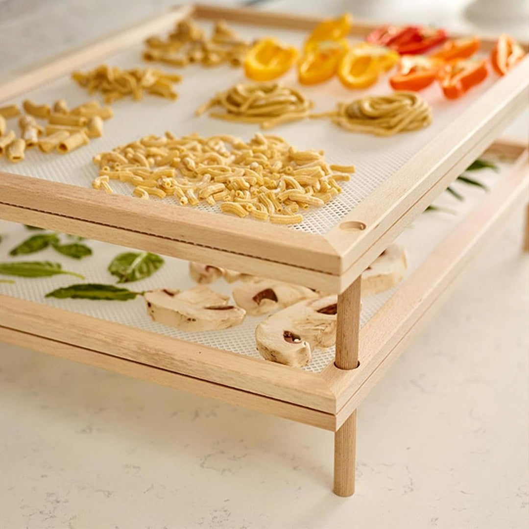 39×24.5cm Pasta Trockengestell, Stapelbarer Nudel Trockengestell, Trockenplatte Für Pasta, Kräutertr