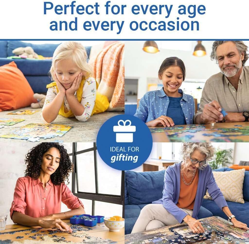 Ravensburger Puzzle 17114 - Chinesische Mauer im Sonnenlicht - 2000 Teile Puzzle für Kinder und Erwa