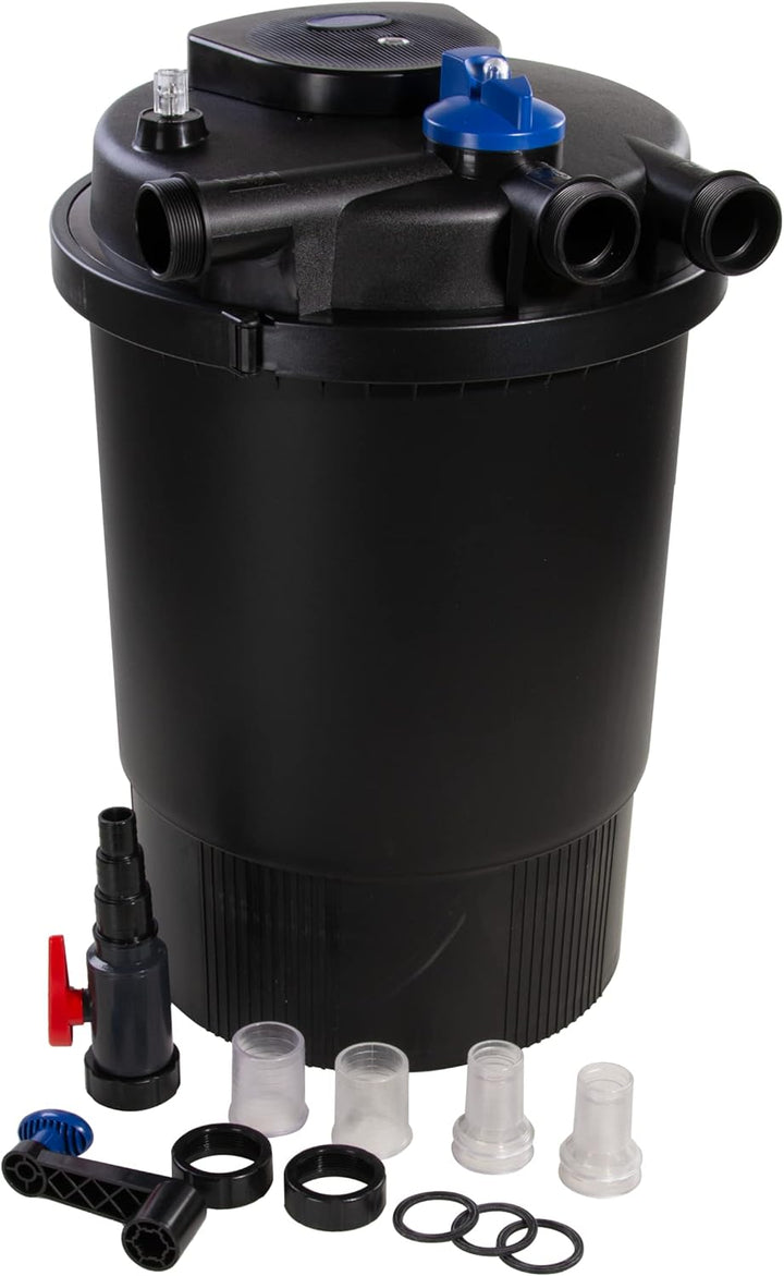 AquaForte GPF-30000 (55 Watt) Druckfilter, Leistung 55 Watt, Spannung 230V, Frequenz 50Hz, Einlass/A