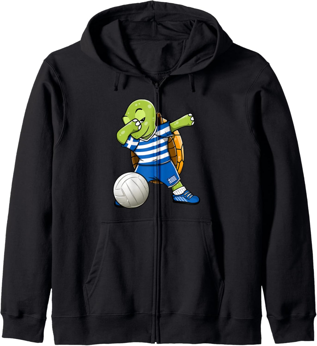 Trikot, griechische Flagge Kapuzenjacke