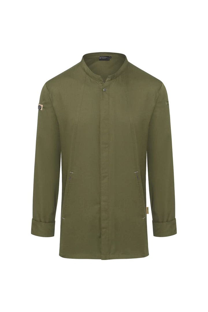 Karlowsky Herren Kochjacke Green-Generation, aus nachhaltigem Material, 72% GRS Certified Recycled P