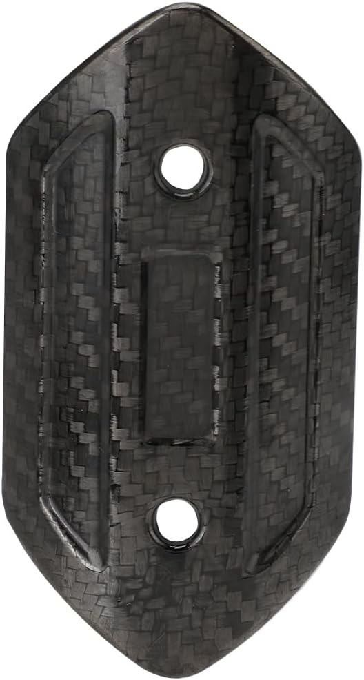 Motorrad-Auspuff-Hitzeschild aus echter Kohlefaser, für Motorräder, mittlere Auspuffrohre, Schutz, u