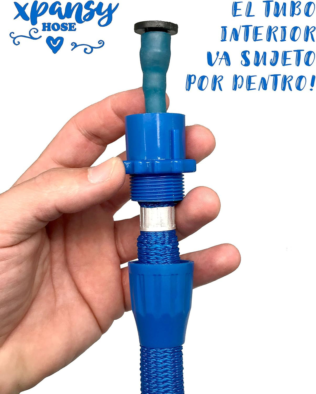 Xpansy Hose Pro C2607B Durch Wasserdruck Verlängerbarer Schlauch, Blau, 22,5 Meter 22,5 Meter Pro, 2