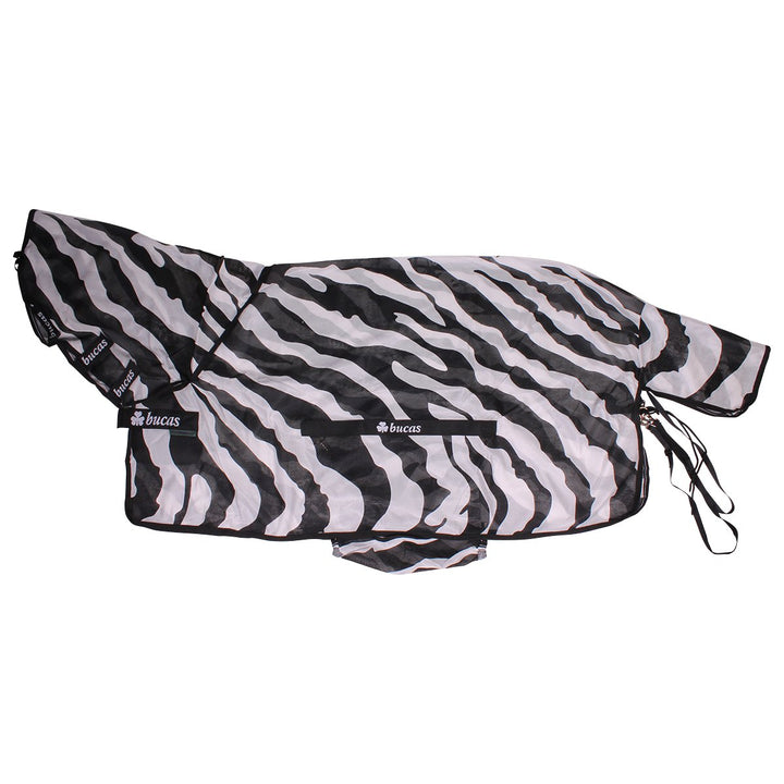 Bucas Buzz-Off Fliegendecke Zebra Full-Neck, 120