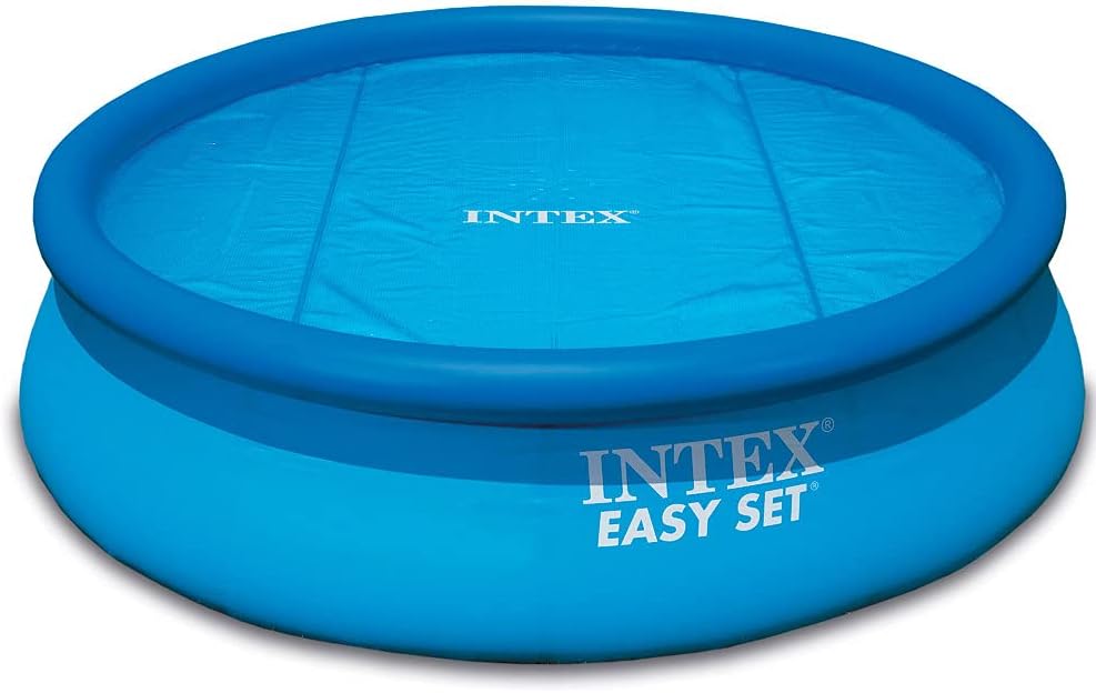Intex Solar Cover Pool - Solarabdeckplane - Ø 549 cm - Für Easy Set und Frame Pool Single, Single