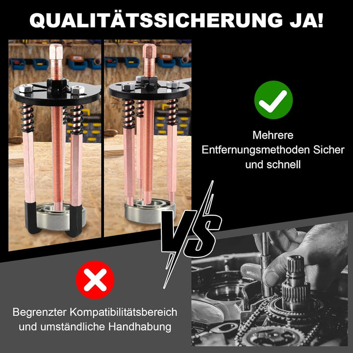35-in-1 Lagerabzieher-Set Universal Innenlager Abzieher Lagerentfernungswerkzeug Lager Demontage Zah