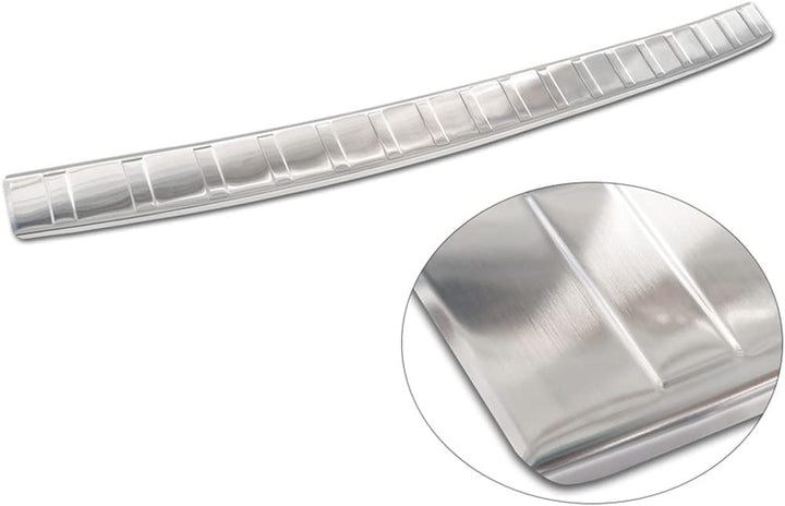 Avisa Edelstahl Heckstossstangenschutz kompatibel mit Peugeot 308 III SW 2021- 'Ribs'