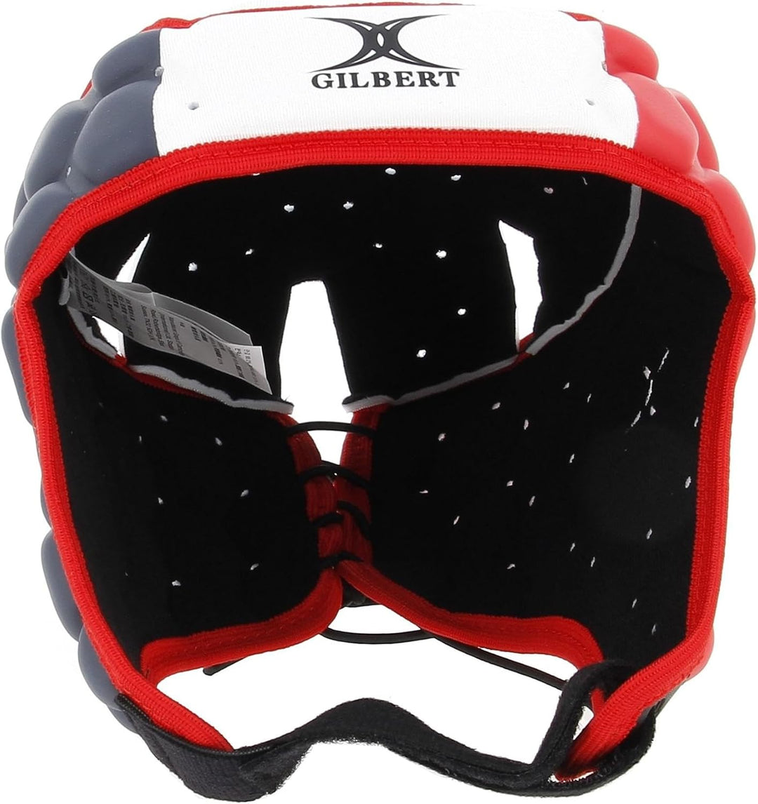 Gilbert - CASQUE PROTECTION FALCON 200 - PAYS Blau / Weiss / Rot XL, Blau / Wei&#xDF; / Rot XL